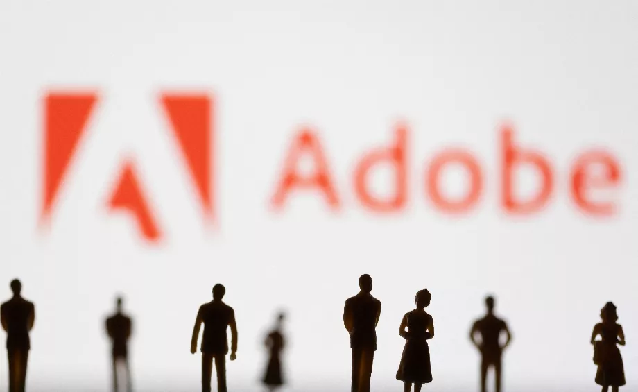 Adobe impressionne au MAX London avec de nouveaux outils Photoshop et IA pour les créatifs. (Reuters/Dado Ruvic/Illustration)